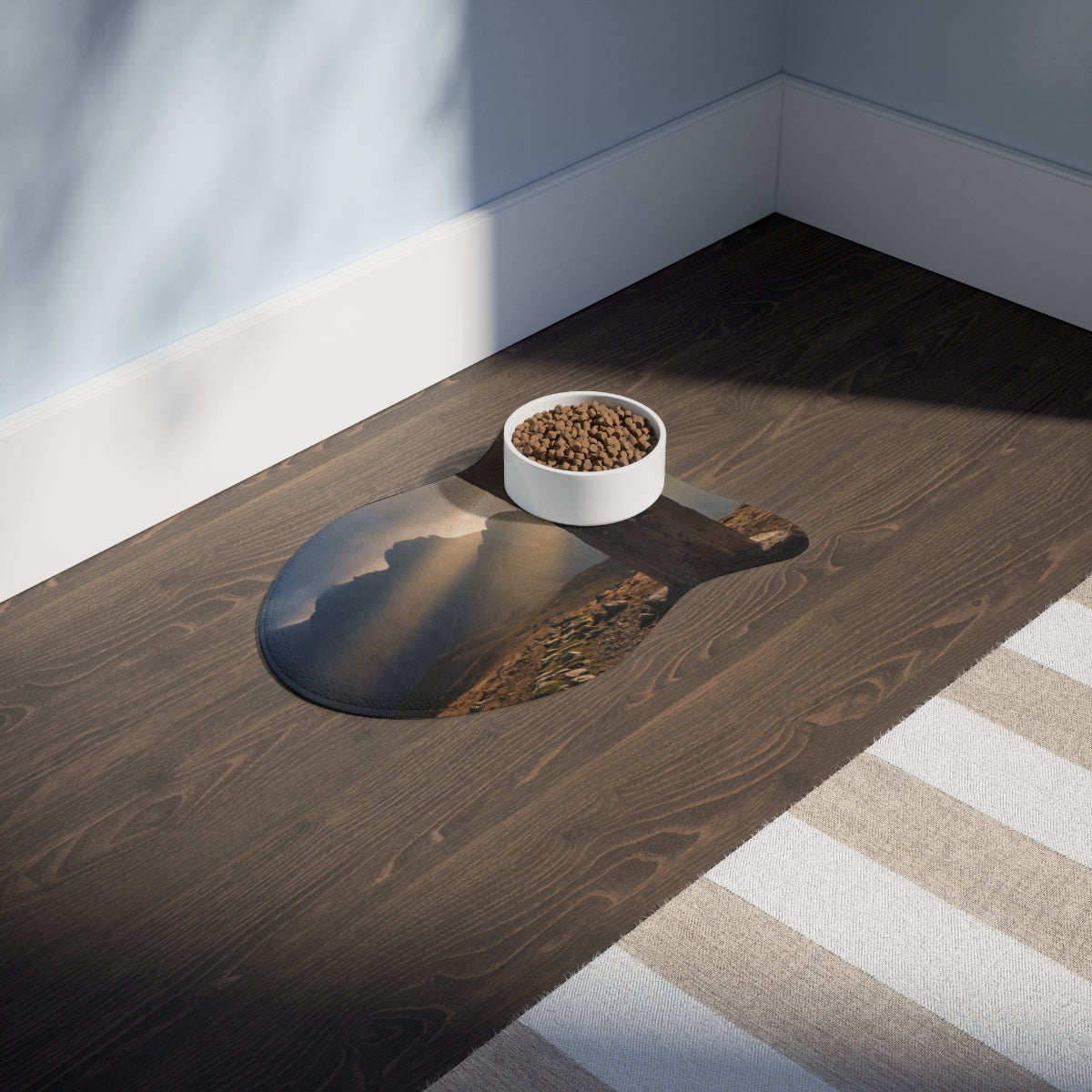 Pet Feeding Mat - Ancient Ruins Decor