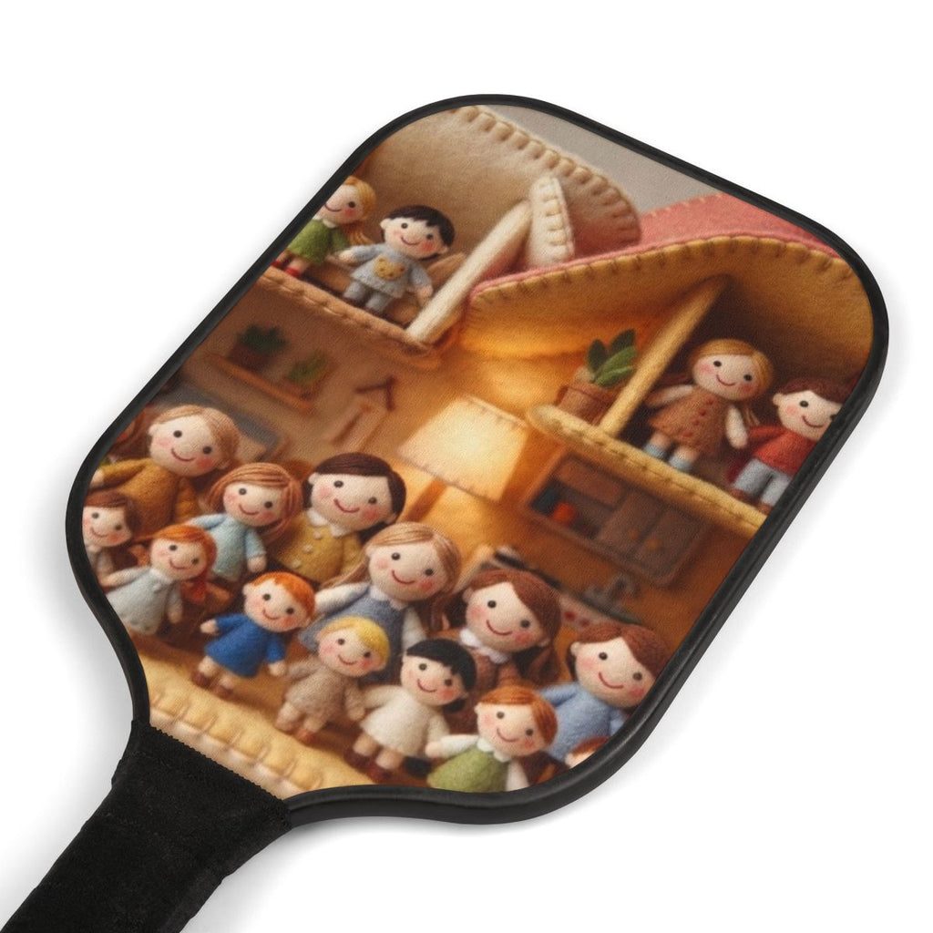 Pickleball Kit - Whimsical Felt Town Court Set | Echovira...