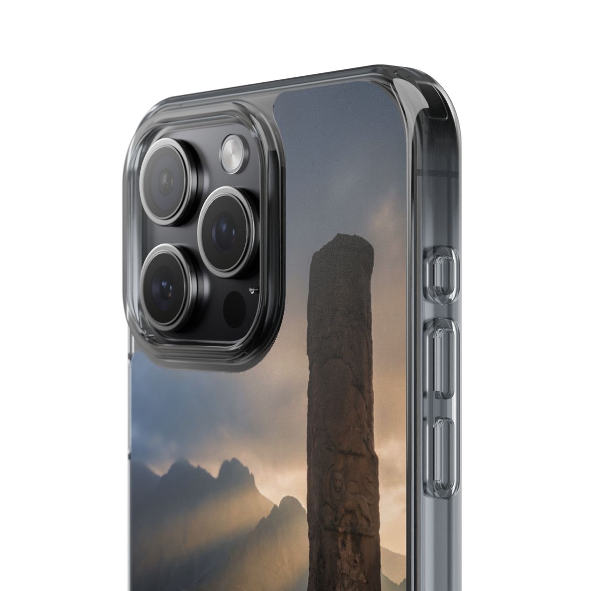 Clear Impact-Resistant Cases - Clear Case - Mystic Mountain...