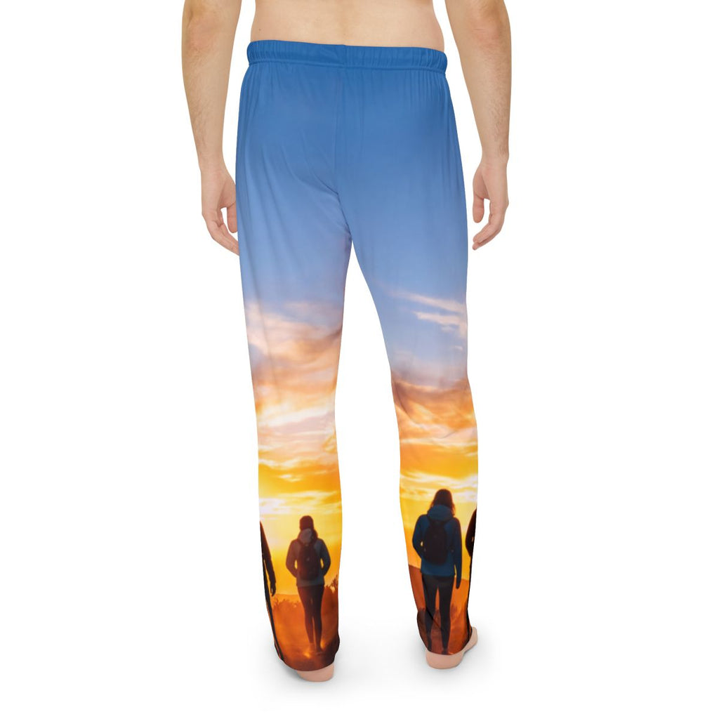 Men's Pajama Pants - Sunrise Cabin Retreat