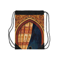 Drawstring Bag - Behind The Curtain Cinch Bag | Echovira...