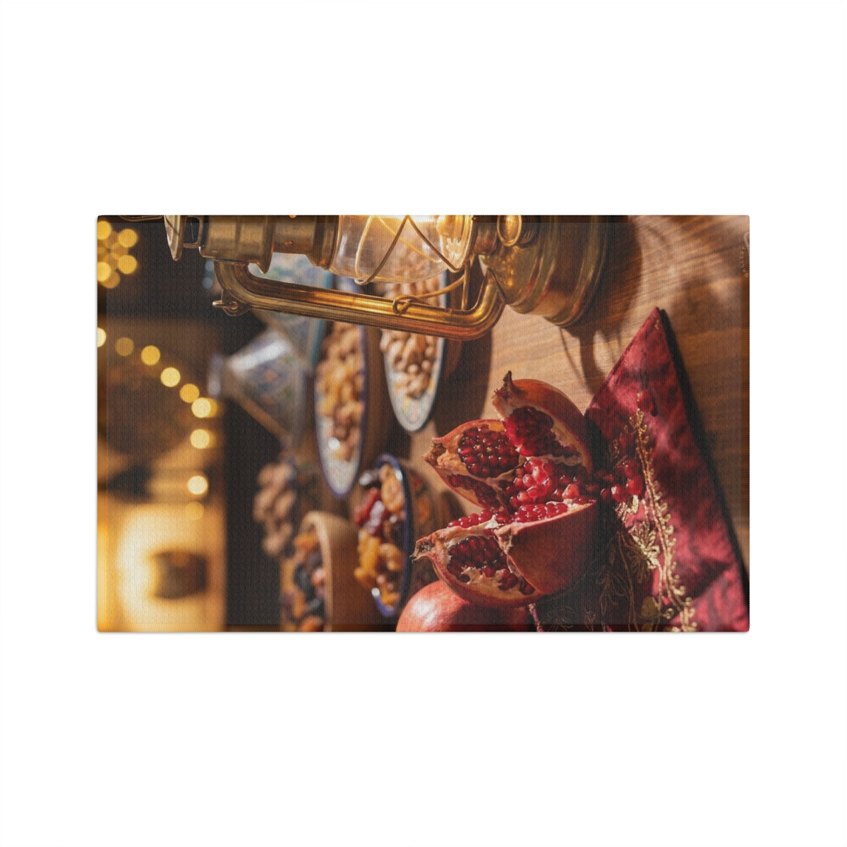 Microfiber Tea Towel - Warm Harvest Glow | Echovira Gallery