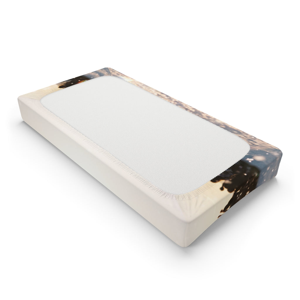 Golden Hour Crowd Baby Changing Pad Cover