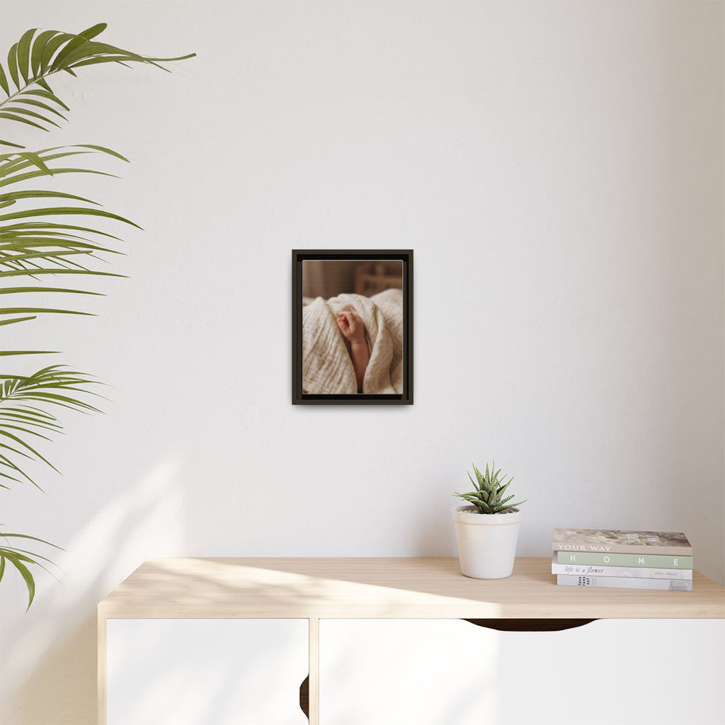 Framed Matte Canvas - Neutral Nursery