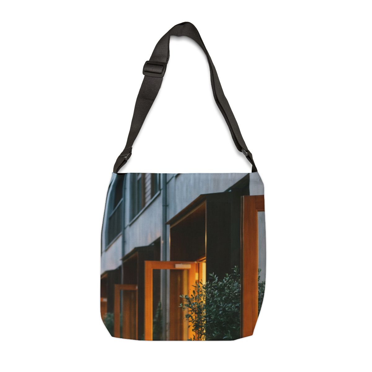 Adjustable Tote Bag - Twilight Walkway | Echovira Gallery