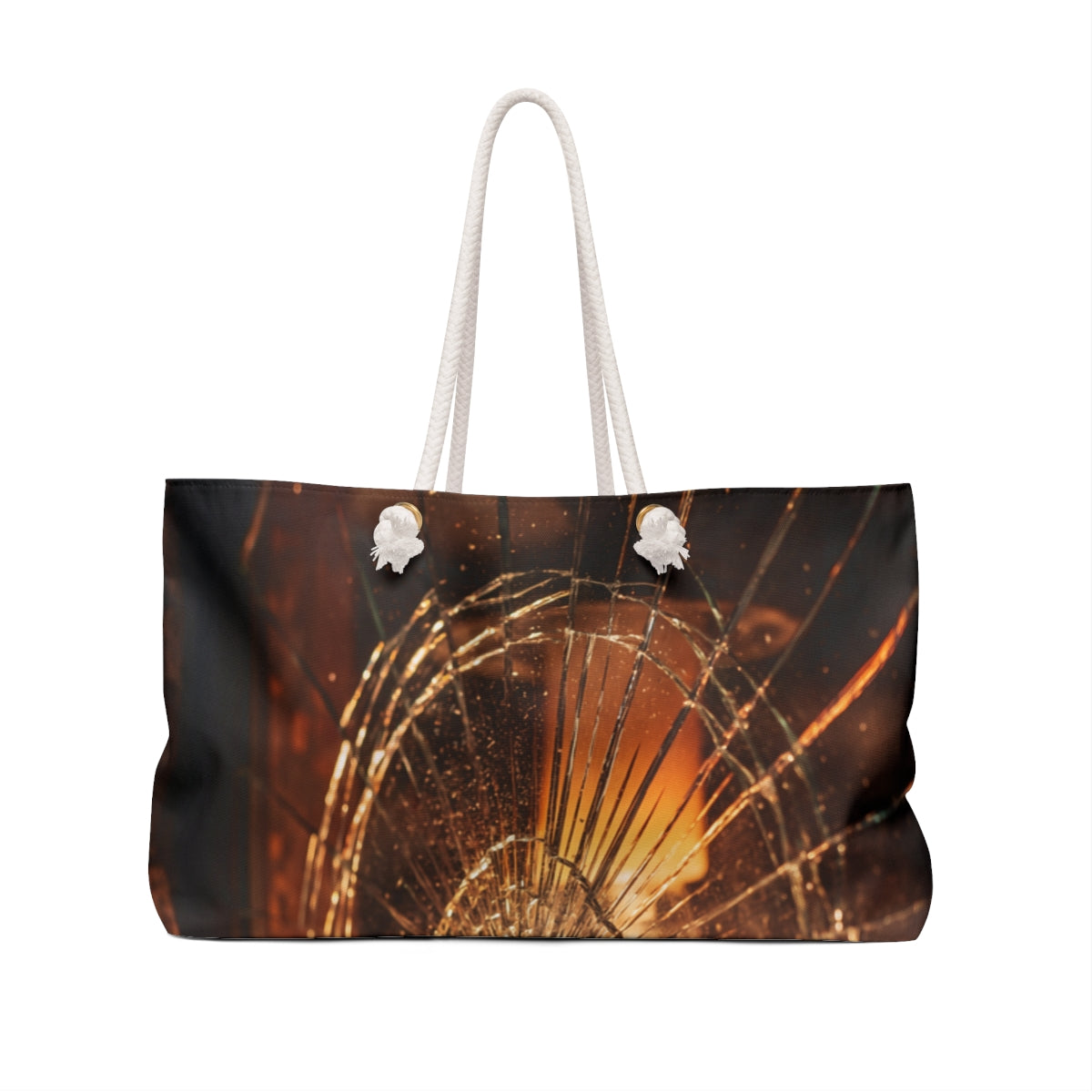 Weekender Bag - Cinematic Amber Glow