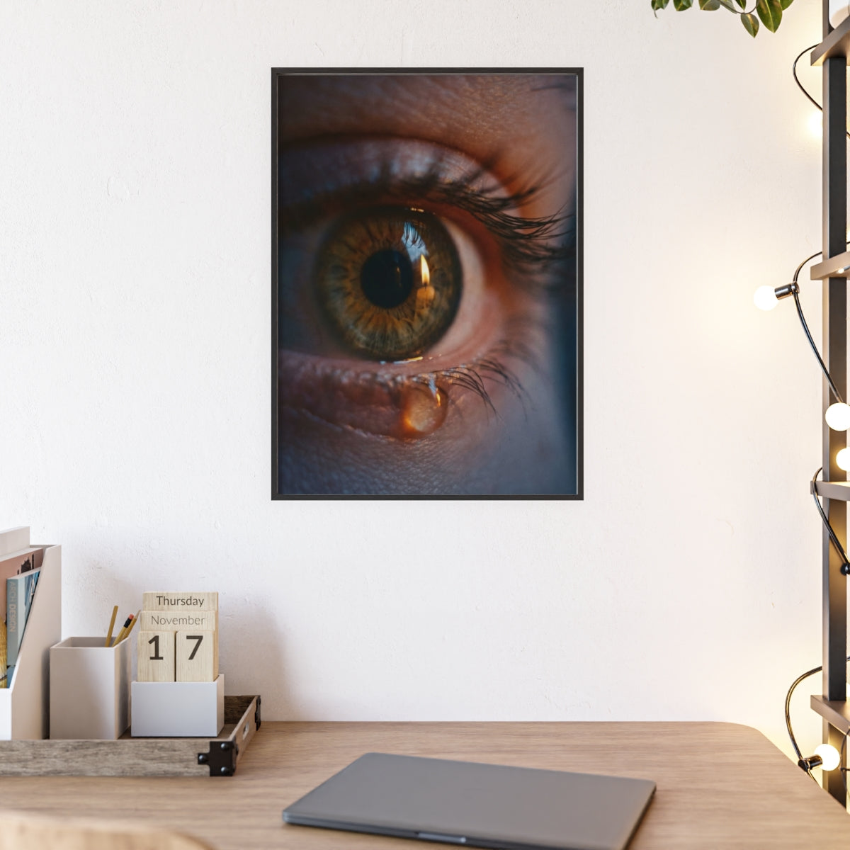 Posters with Wooden Frame - Eye Art