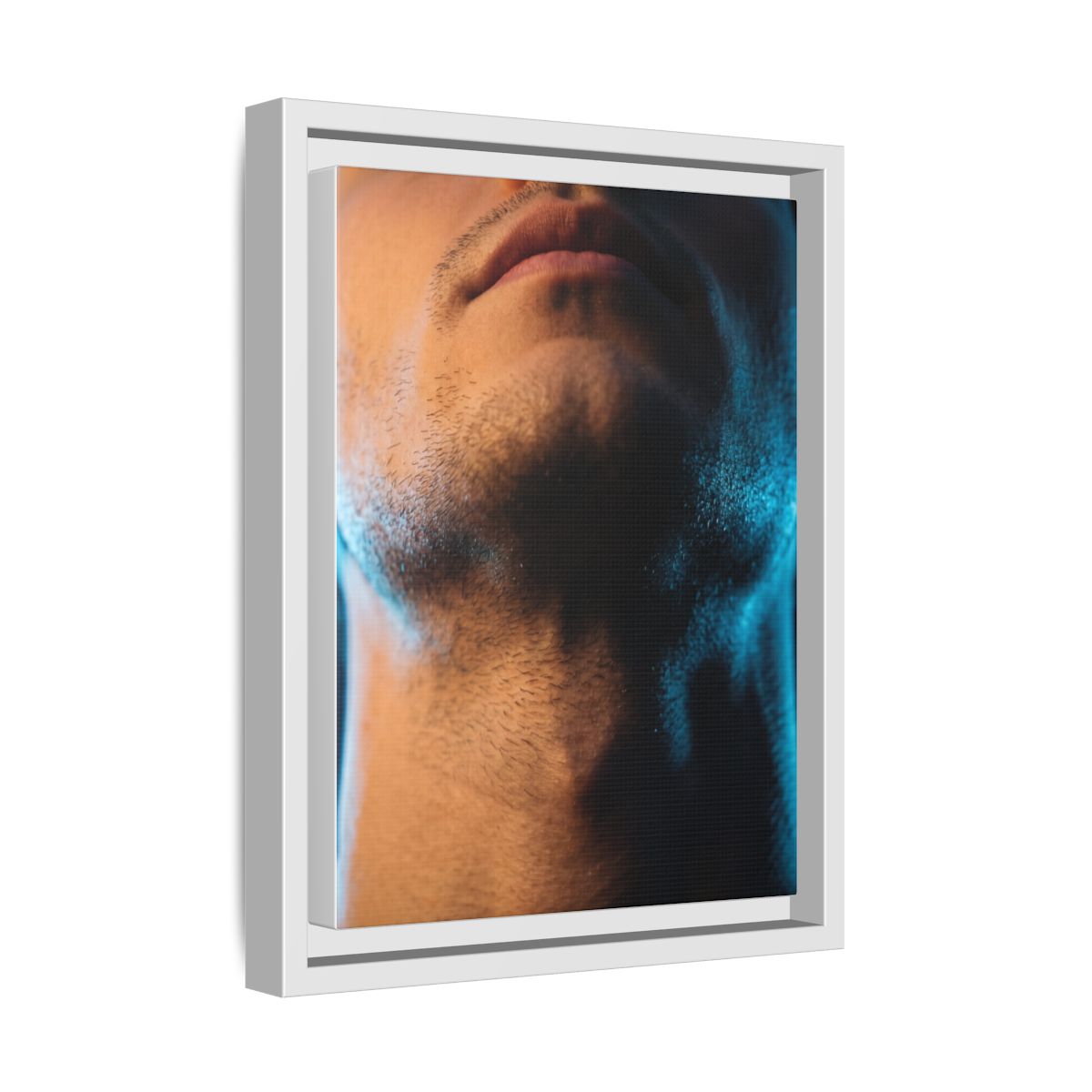 Framed Matte Canvas - Neon Noir
