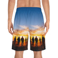 Men's Board Shorts - Epic Mountain Sunrise