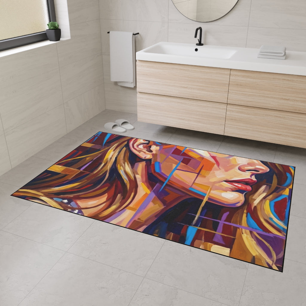 Heavy Duty Floor Mat - Shattered Elegance | Echovira Gallery