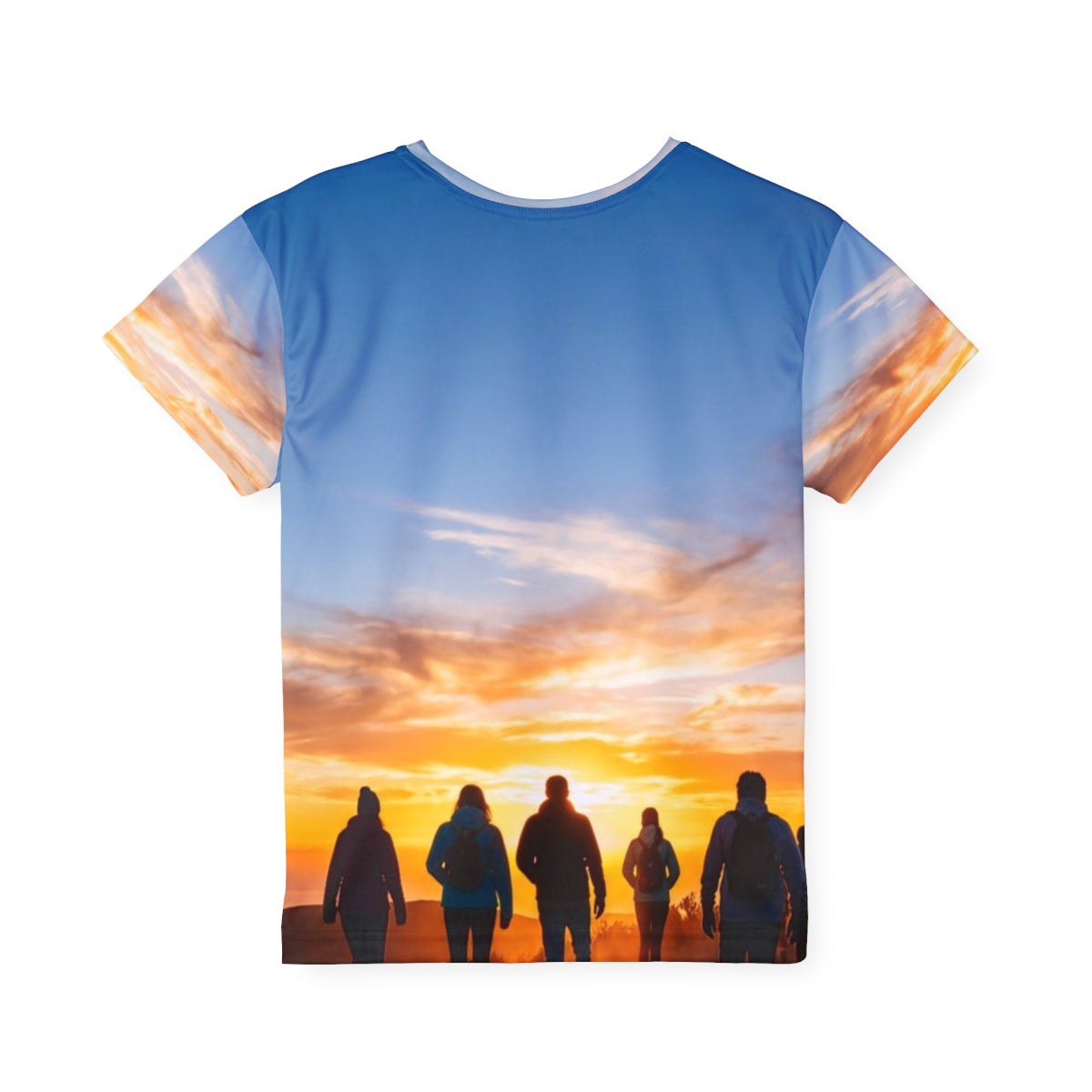 Kids Sports Jersey - Sunset Horizon | Echovira Gallery
