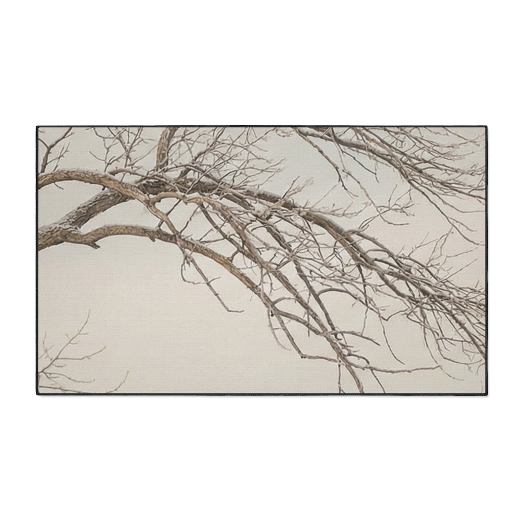 Heavy Duty Floor Mat - Winter Solitude | Echovira Gallery