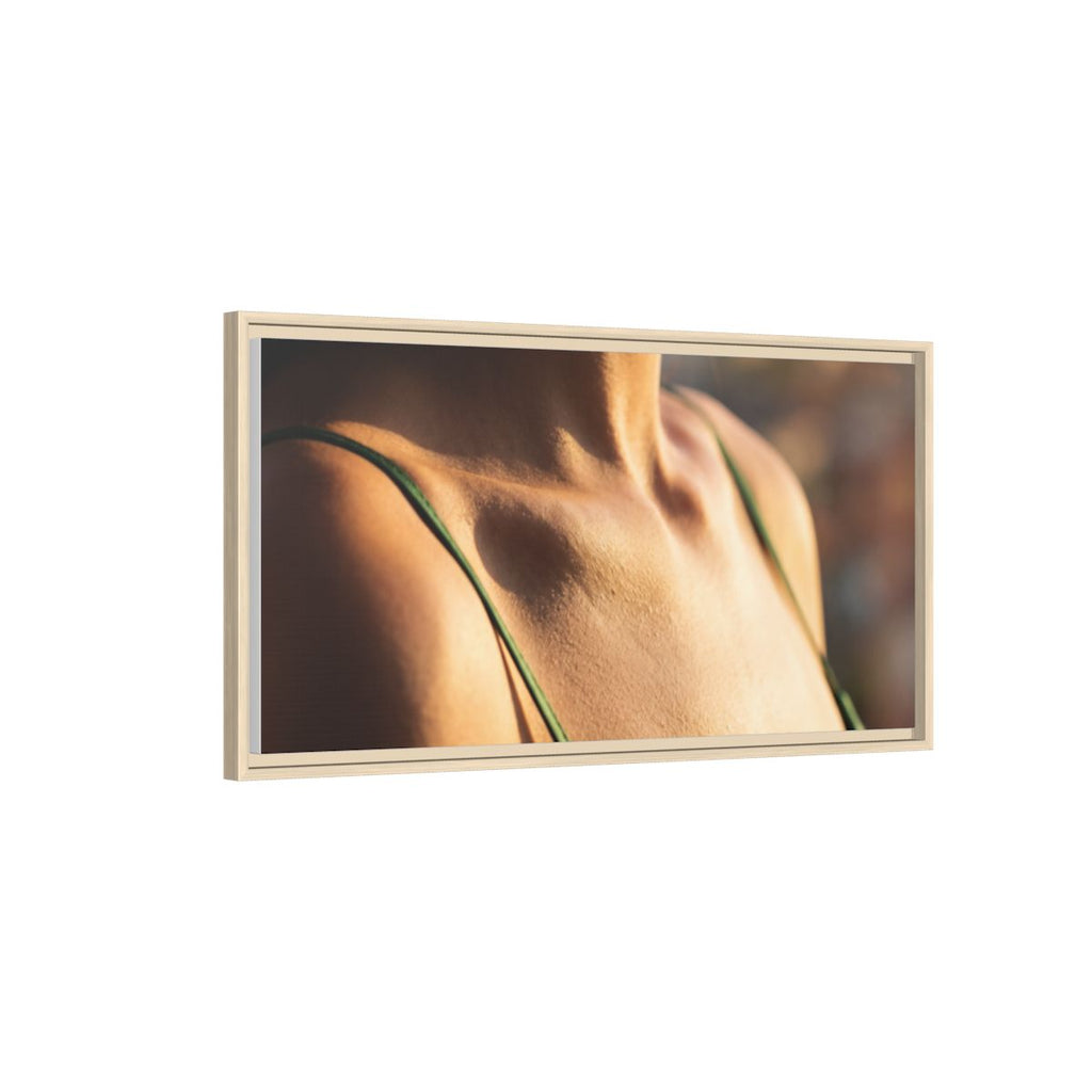 Matte Canvas Framed - Golden Hour Portrait