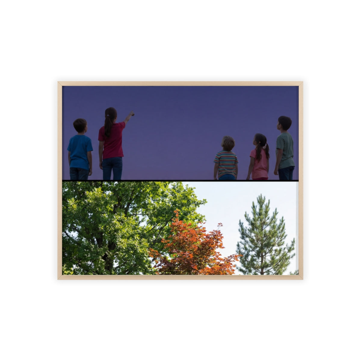 Posters with Wooden Frame - Woodland Explorer