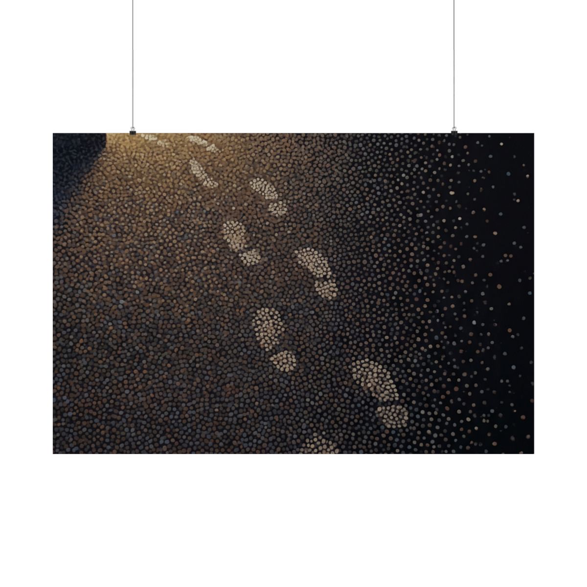 Matte Horizontal Posters - Threshold of Light Artwork (10×8...