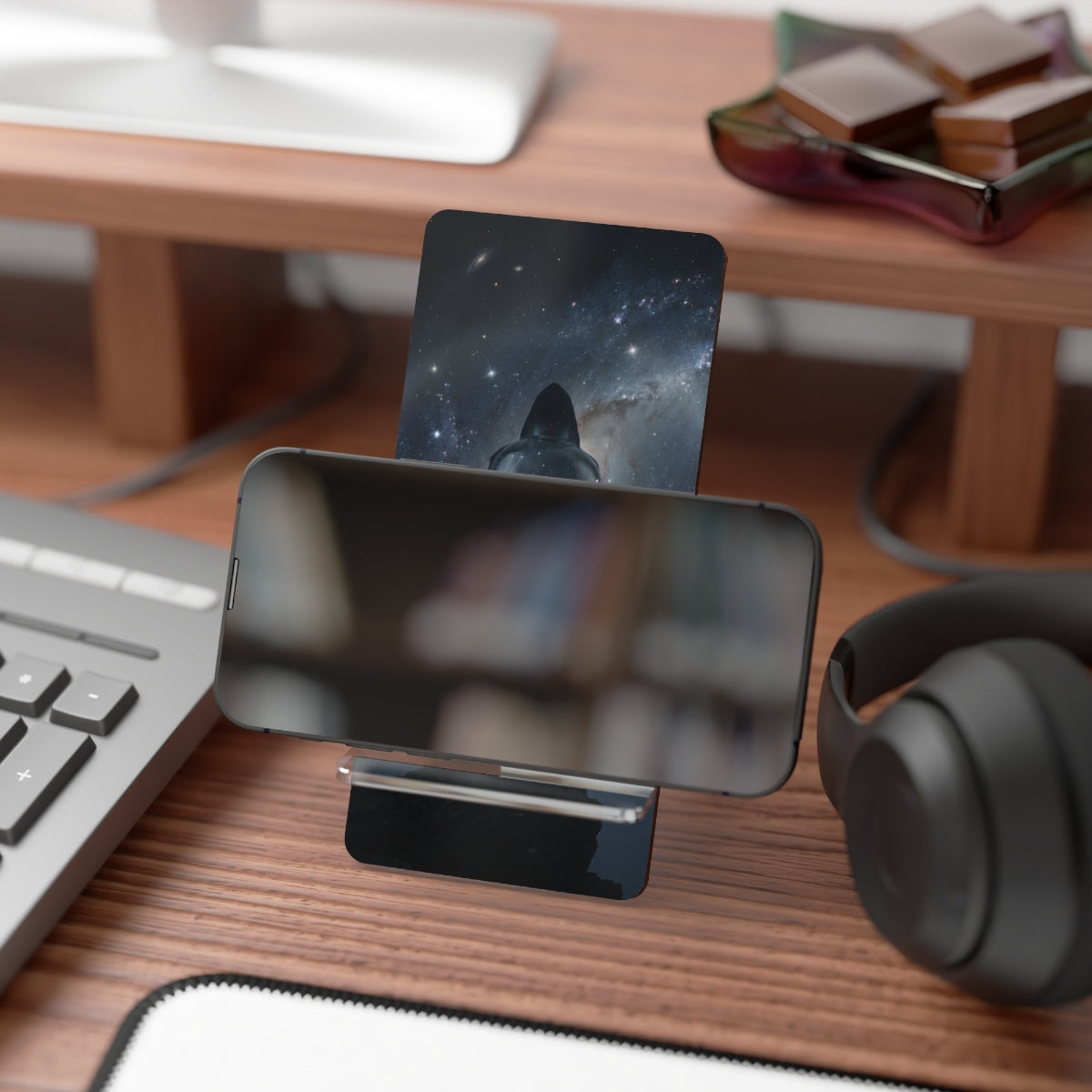 Mobile Display Stand for Smartphones - Cosmic Sentinel Orion...