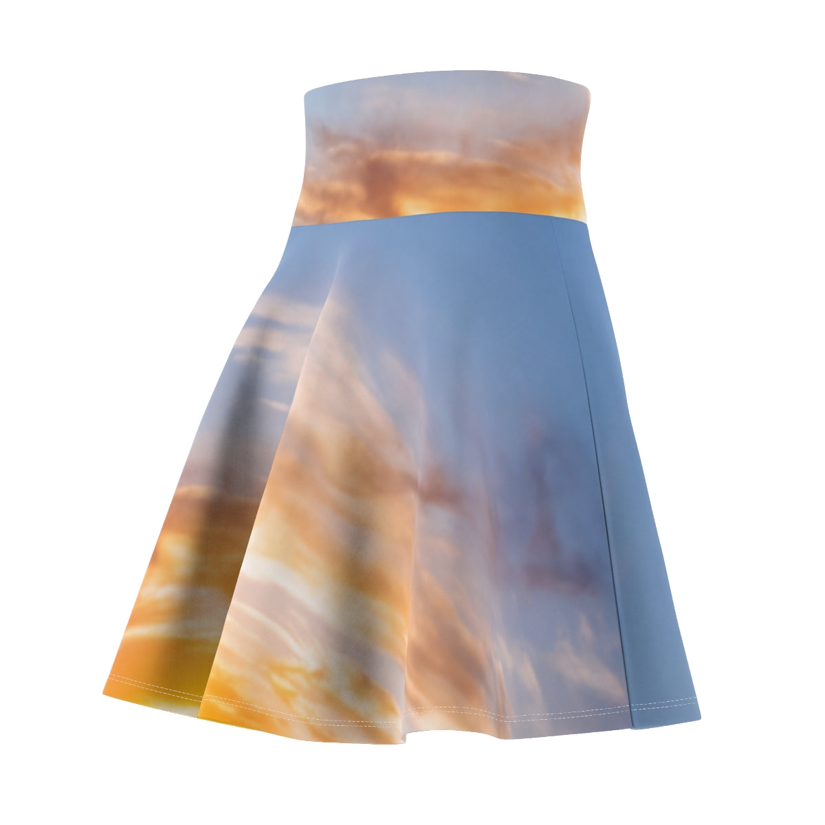Damen-Skaterrock – Golden Hiker Dawn