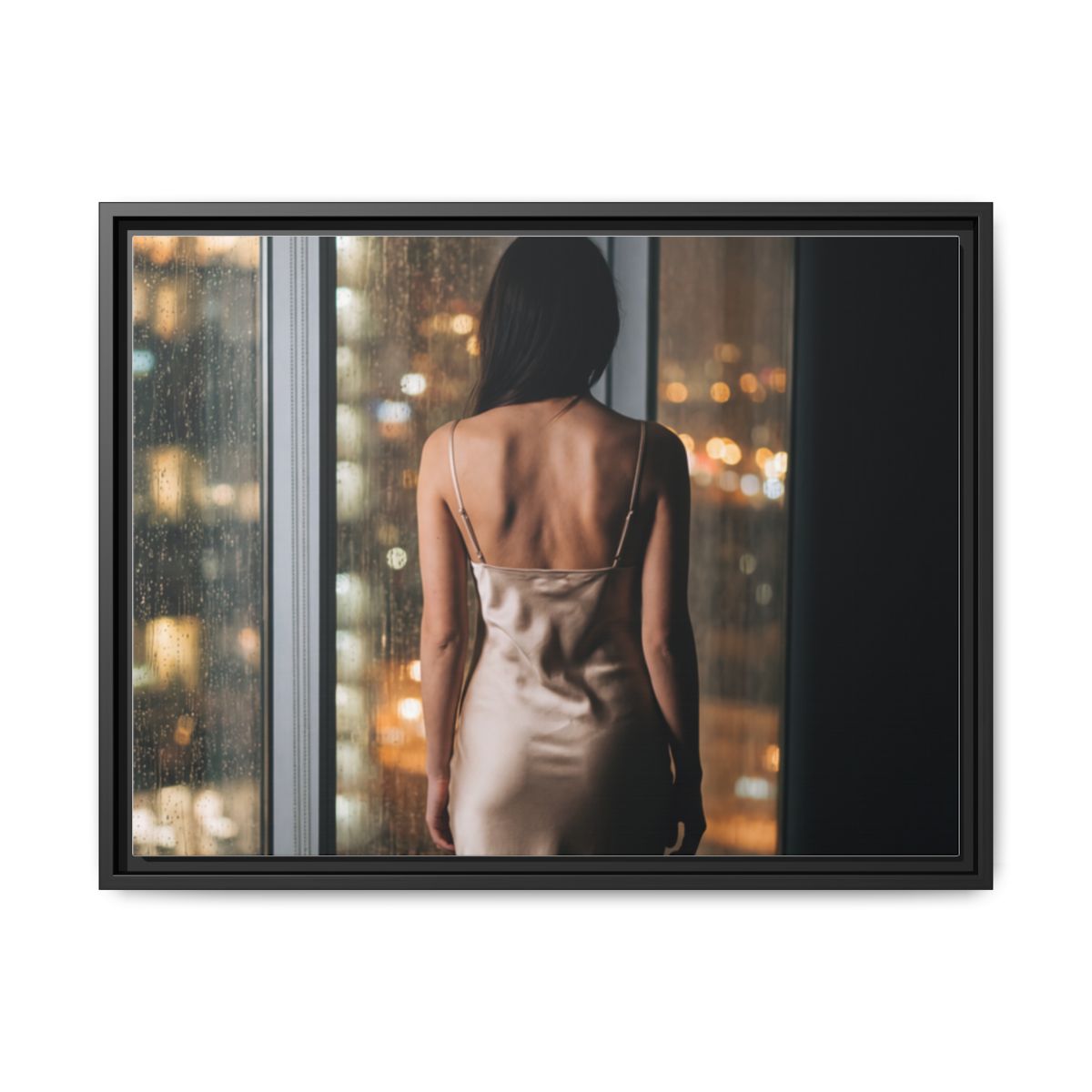 Framed Matte Canvas - Cinematic Nights