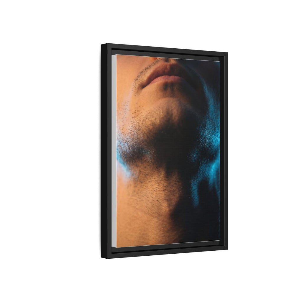 Framed Matte Canvas - Neon Noir