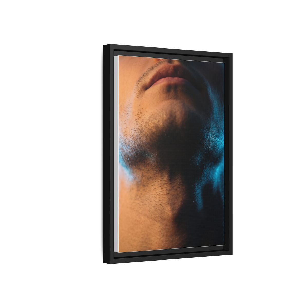 Framed Matte Canvas - Neon Noir