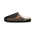 Men's Indoor Slippers - Shadowed Alleyway Mystery Art Print...