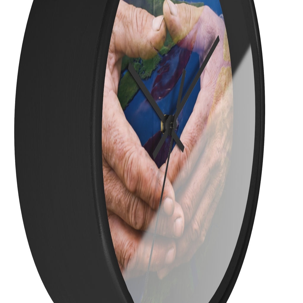Wall Clock - Earth Flow | Echovira Gallery