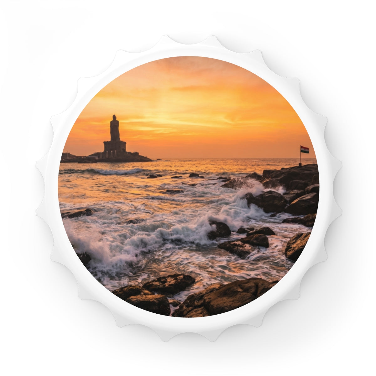 Bottle Opener - Majestic Ocean Sunset