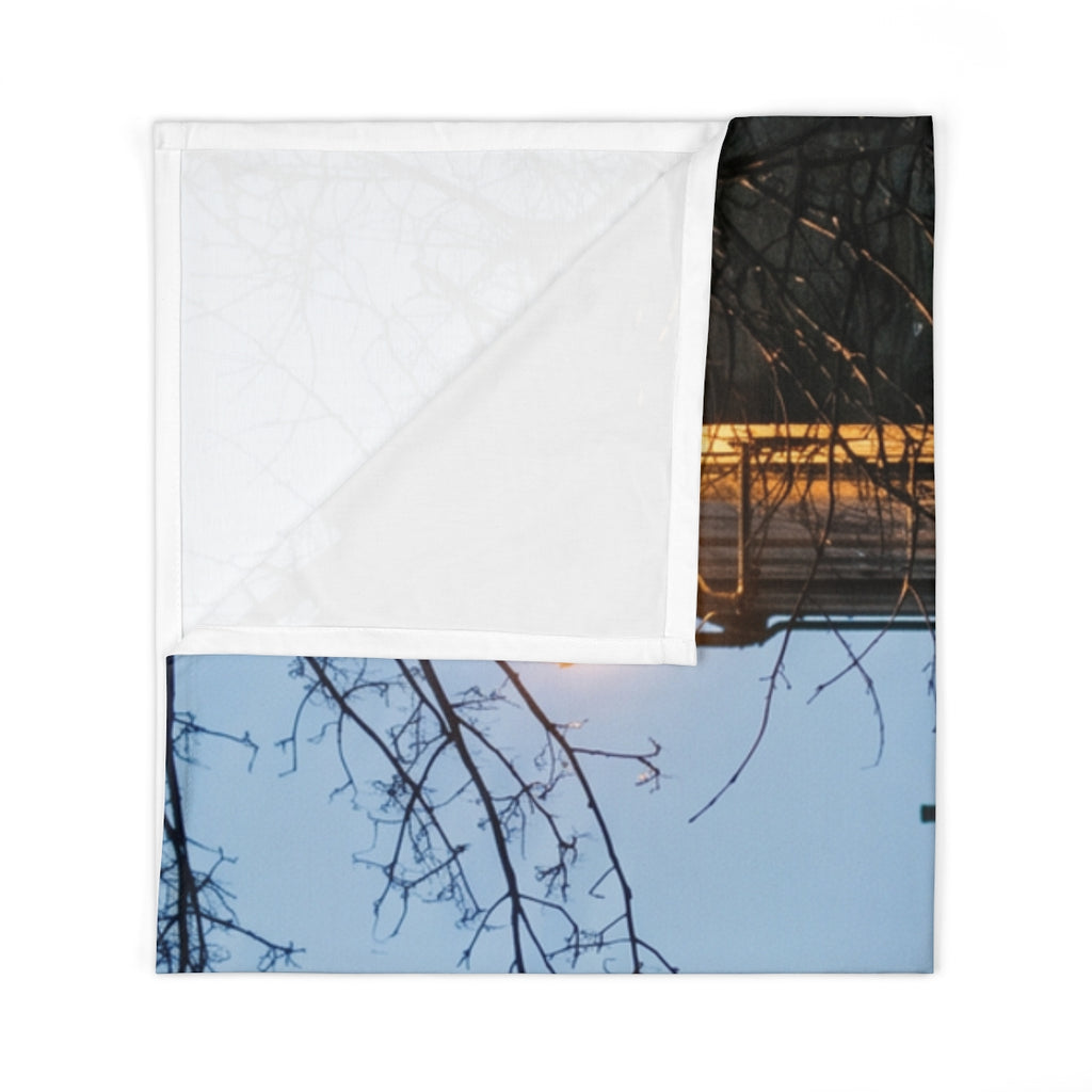 Cobblestone Alley Baby Swaddle Blanket