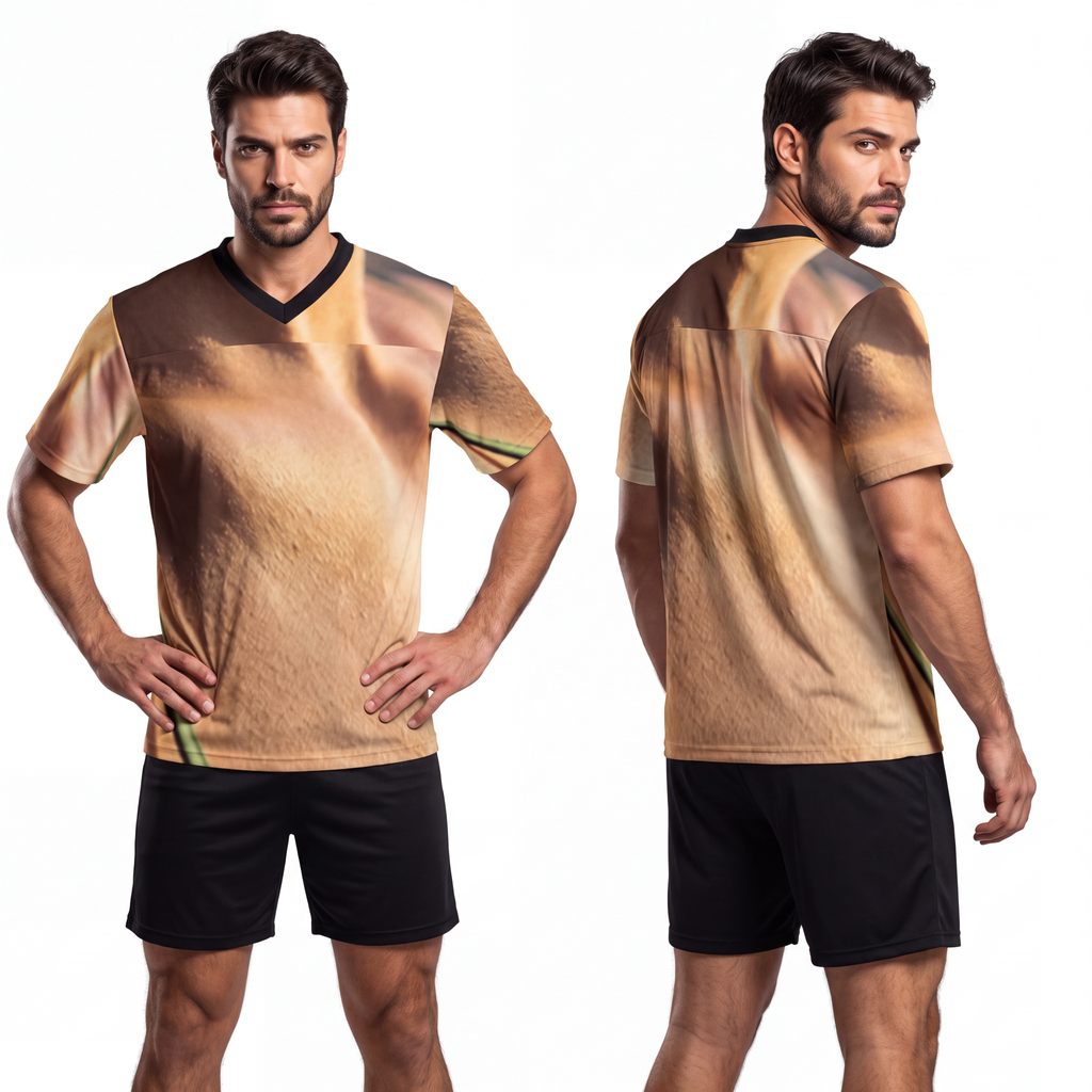 Men's Football Jersey - Sunset Silk active | Echovira...