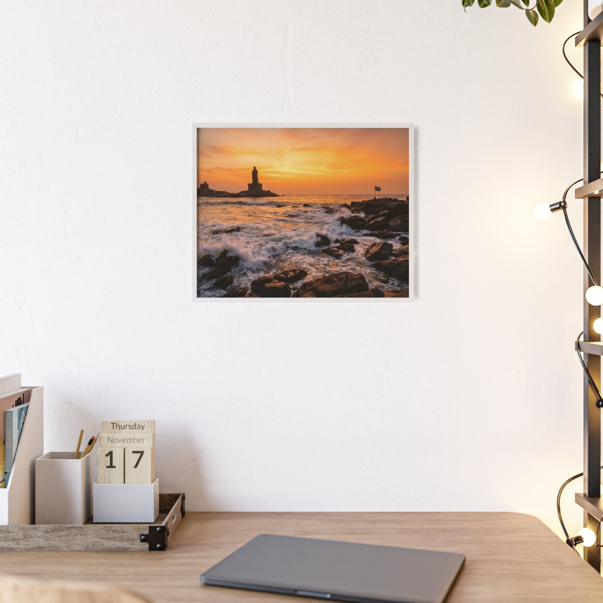 Framed Poster - Golden Hour Horizon