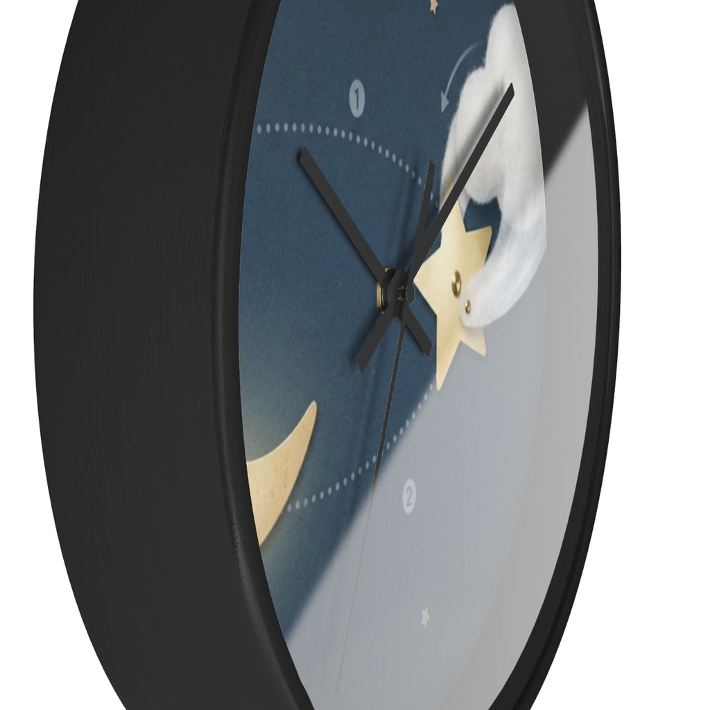 Wall Clock - Bedtime Orbit Story Clock | Echovira Gallery