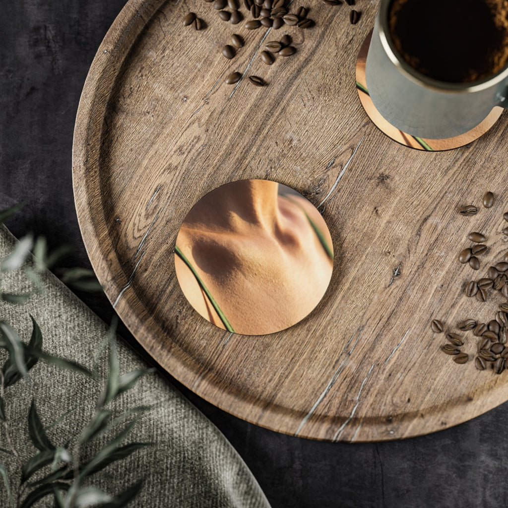 Golden Hour Coasters - Elegant Bar Accents (1 & 4 pcs) |...