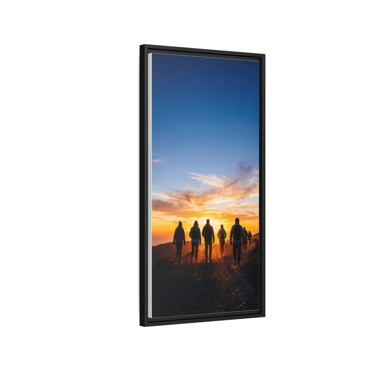 Matte Canvas, Framed - Epic Dawn Trek