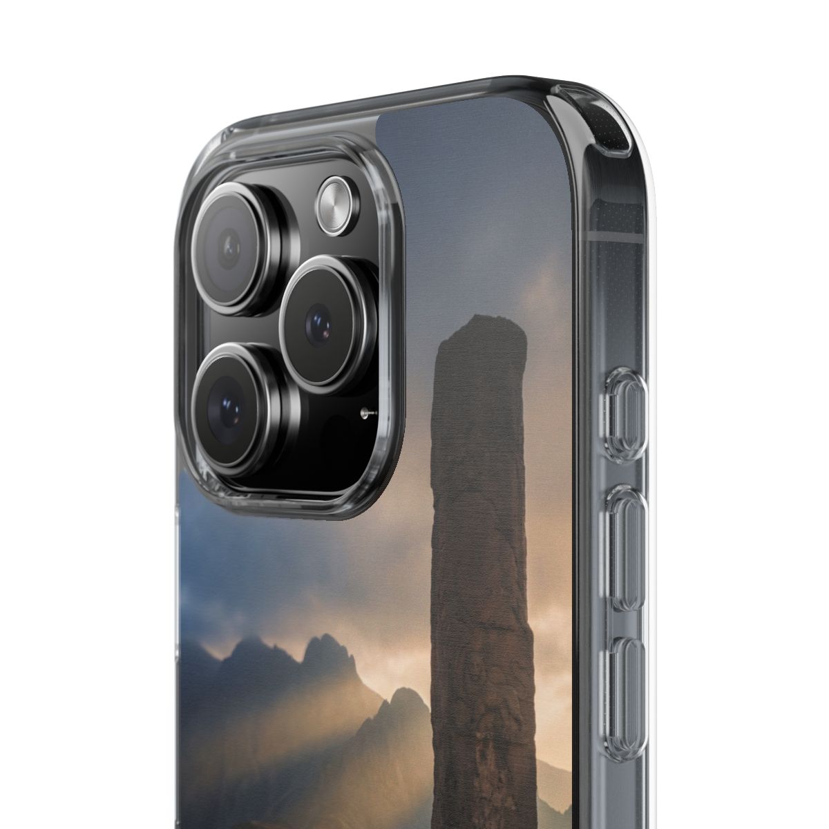 Clear Impact-Resistant Cases - Clear Case - Mystic Mountain...