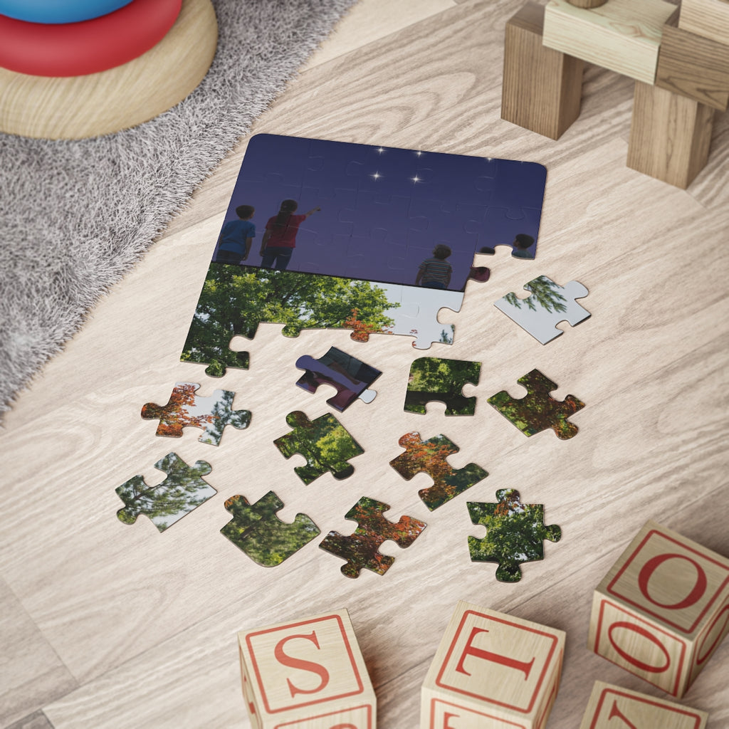 Kids' 30-Piece Puzzle - Little Botanists