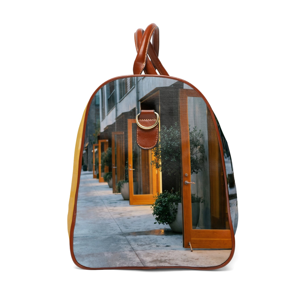 Waterproof Travel Bag - Twilight Walkway | Echovira Gallery