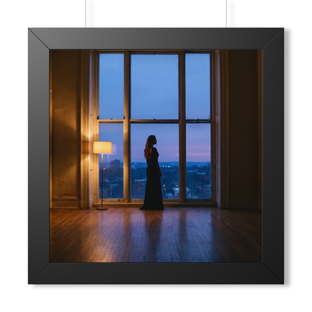Framed Vertical Poster - Twilight Solitude — Black (11×14......
