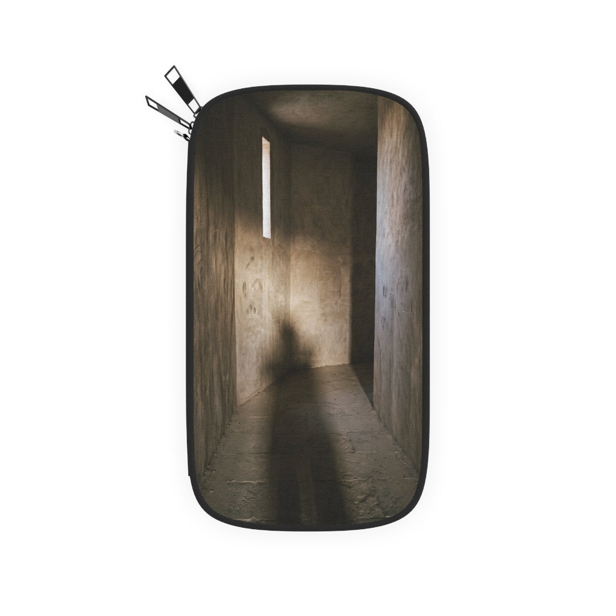 Passport Wallet - Shadows of the Citadel moody architectural...