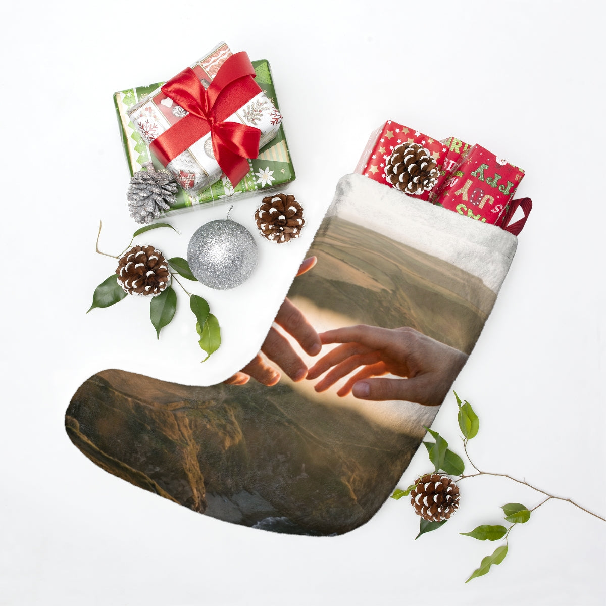 Christmas Stockings - The Infinite Touch | Ethereal Coastal...