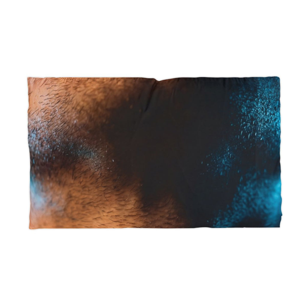 Microfiber Pillowcase - Neon Horizon Portrait | Echovira...