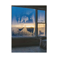 Window Reflection Sunset Toddler Blanket