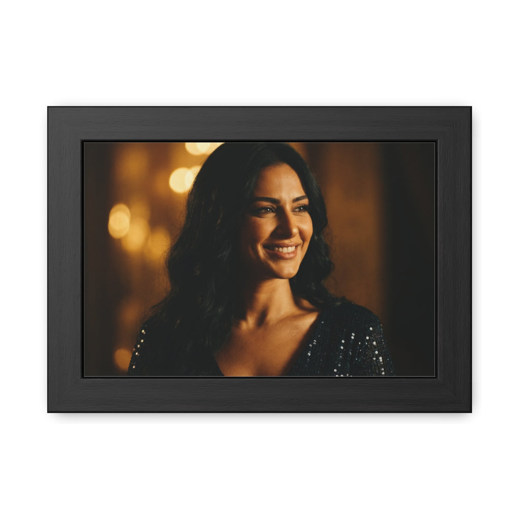 Framed Poster - Cinematic Portrait — Landscape