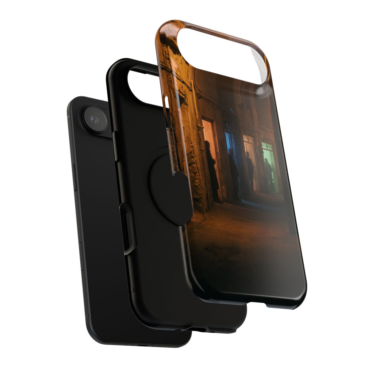 Impact-Resistant Apple iPhone Cases - Shadows of the City | iPhone 17 Pro Max, 17 Pro, 17 Air & More