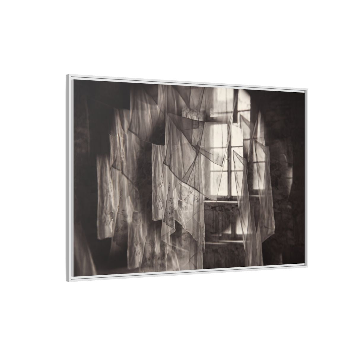 Matte Canvas Framed - Spectral Veils (10×8, 12×9, 14×11... |...