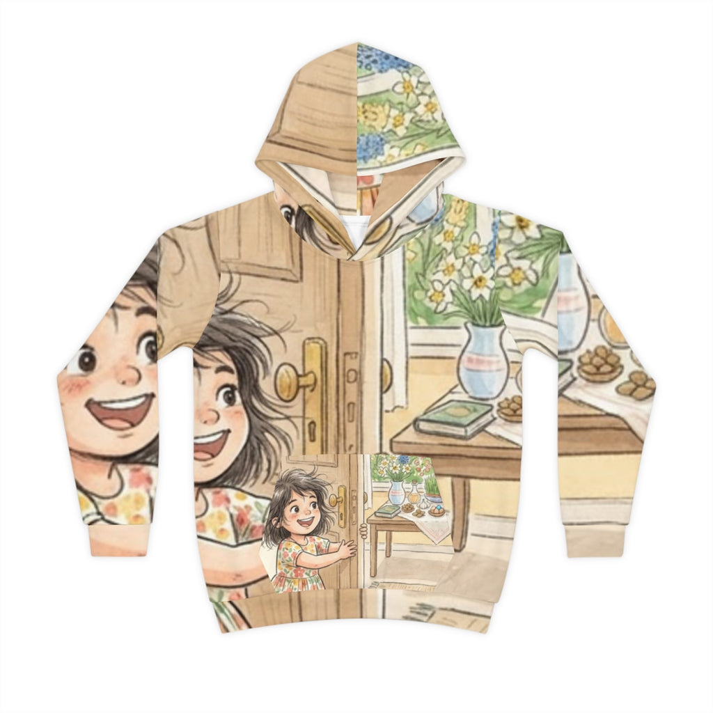 Children's Hoodie - Spring Celebration | Echovira Gallery