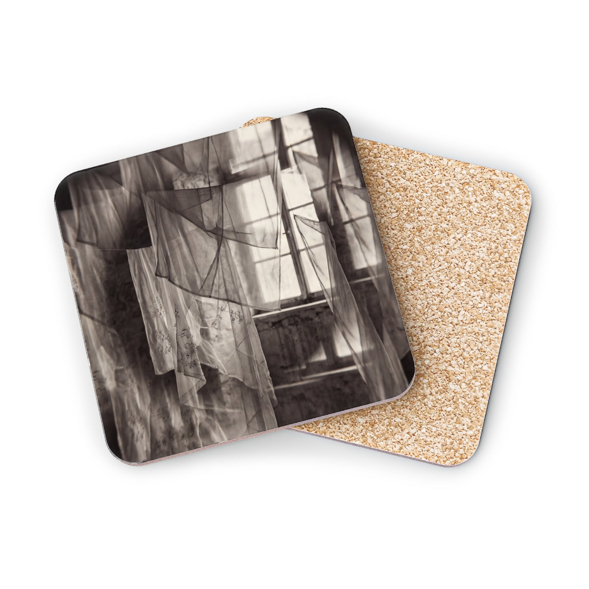 Coasters - Spectral Veils (1 & 4 pcs) | Echovira Gallery