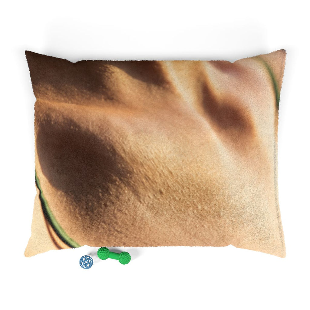 Golden Hour Pet Bed - Cozy Sunset Pet Cushion | Echovira...