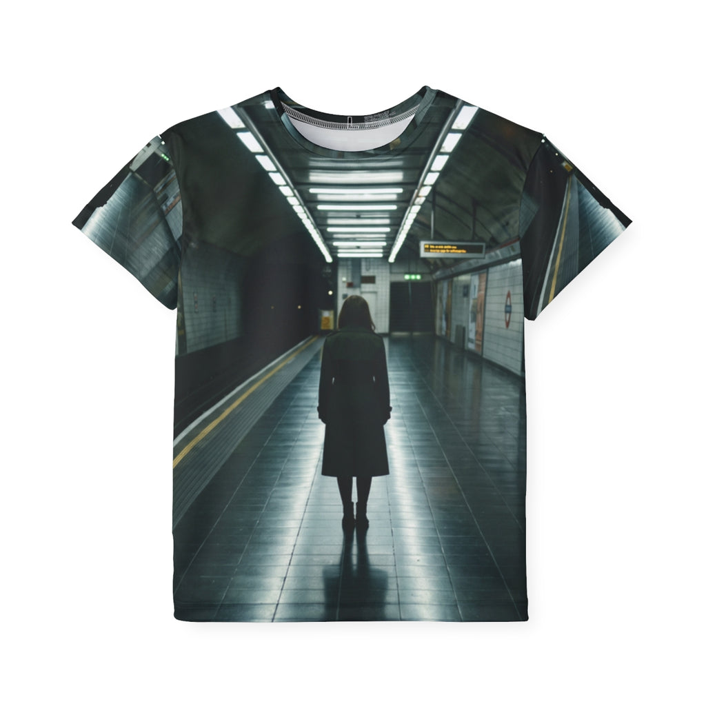 Kids Sports Jersey with Urban Subway Art