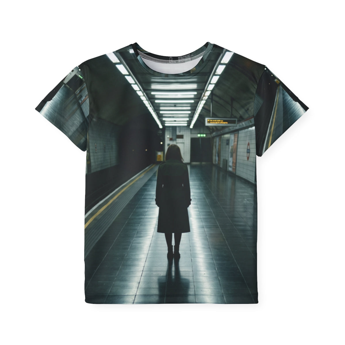 Kids Sports Jersey with Urban Subway Art
