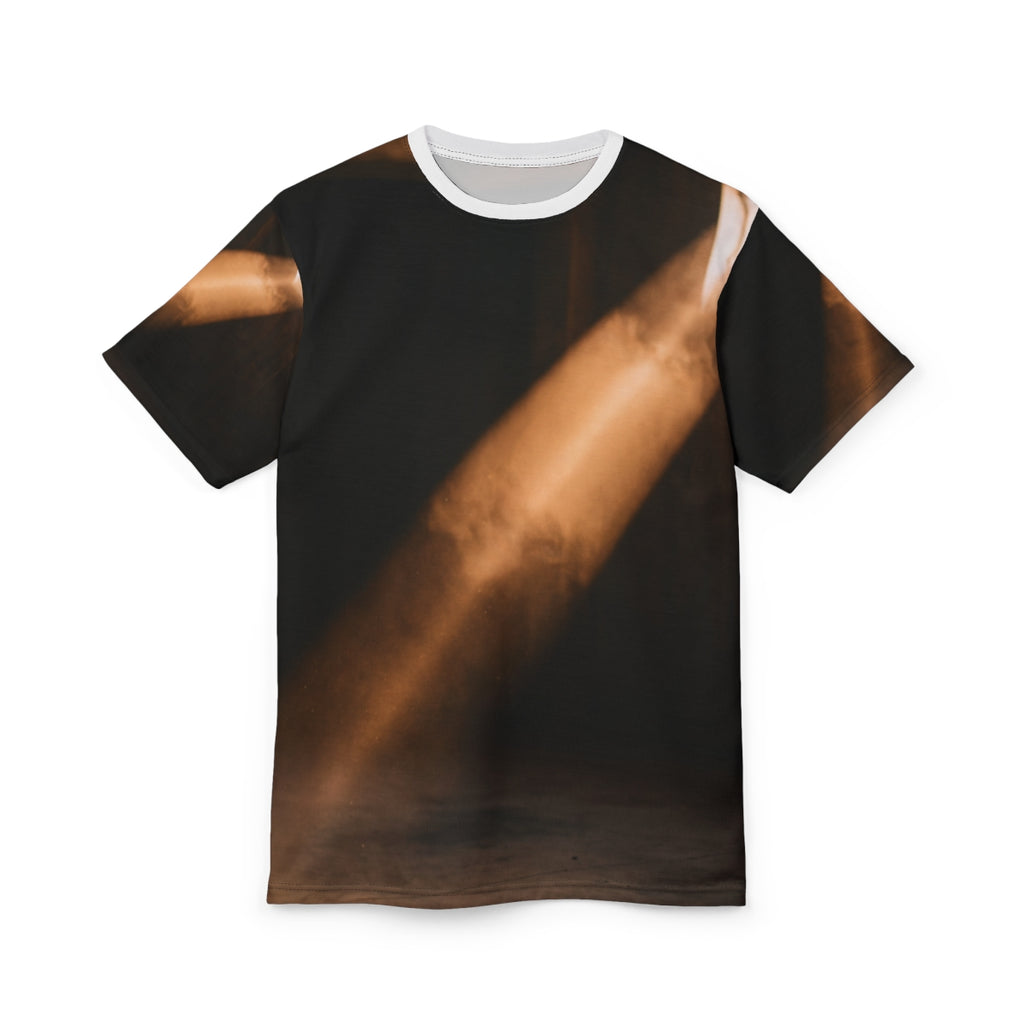 Unisex Cut & Sew Tee - Sunbeam Passage | Echovira Gallery